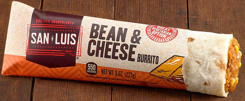 Deli Express San Luis Bean and Cheese Burrito, 8 Ounce -- 10 per case