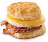 Market Breakfast Sausage and Jalapeno Bacon on Biscuit, 6.3 Ounce -- 8 per case.