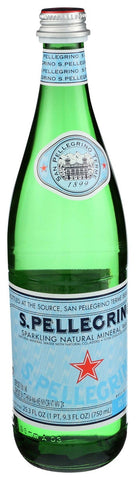S.Pellegrino Natural Sparkling Water, 750 ml -- 12 per case