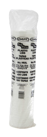 Dart Container Corporation White Dart Lid for Dart Foam Cup - Insulating Foam to SipThru -- 1000 per case.