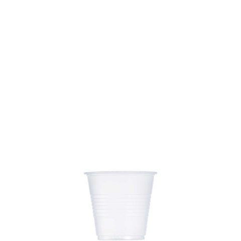 Dart Conex Translucent Plastic Cold Cups, 3.5oz, 2500/Carton