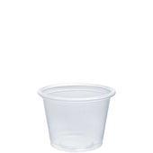 Conex Complement Portion Cup - 1 Ounce, Clear, Polypropylene, Use With Lid 100Pcl, 125 Per Bag -- 2500 Per Case.