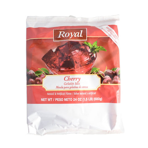 Royal Cherry Gelatin, 24 Ounce -- 6 per case.