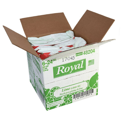 Royal Lime Gelatin, 24 Ounce -- 6 per case.