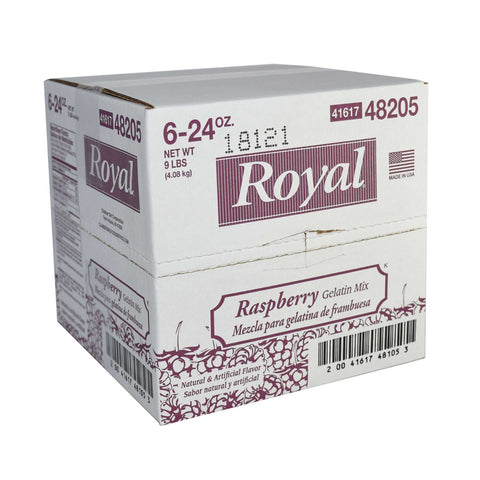 Royal Raspberry Gelatin, 24 Ounce -- 6 per case.