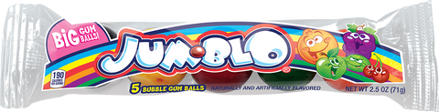 Brachs Rain Blo Assorted Bubble Gum Ball Candy, 2.5 Ounce -- 288 per case.