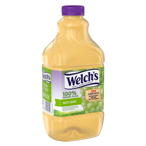 Welch's Juice Grape White Plastic, 64 Ounce -- 8 Case