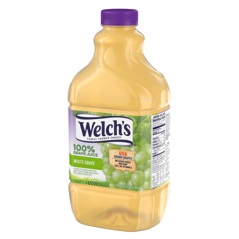 Welch's Juice Grape White Plastic, 64 Ounce -- 8 Case