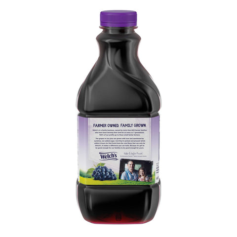 Welch's 100 Percent Purple Grape Juice Plastic, 46 Ounce -- 8 per case