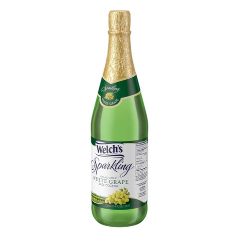 Welch's Sparkling White Grape Juice Cocktail, 25.4 fluid ounce -- 12 per case