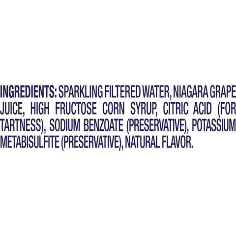 Welch's Sparkling White Grape Juice Cocktail, 25.4 fluid ounce -- 12 per case