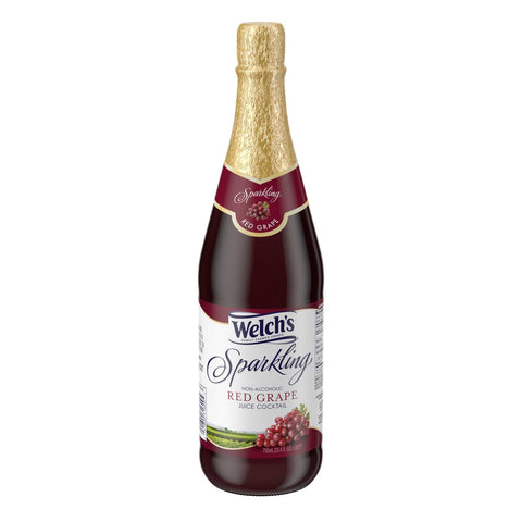 Welch's Sparkling Red Grape Juice Cocktail, 25.4 fluid ounce -- 12 per case