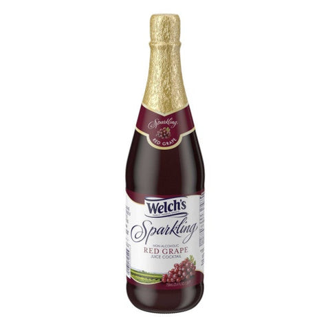 Welch's Sparkling Red Grape Juice Cocktail, 25.4 fluid ounce -- 12 per case