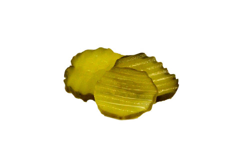 Bay Valley 1/4 Crinkle Cut Hamburger Dill, 5 Gallon.