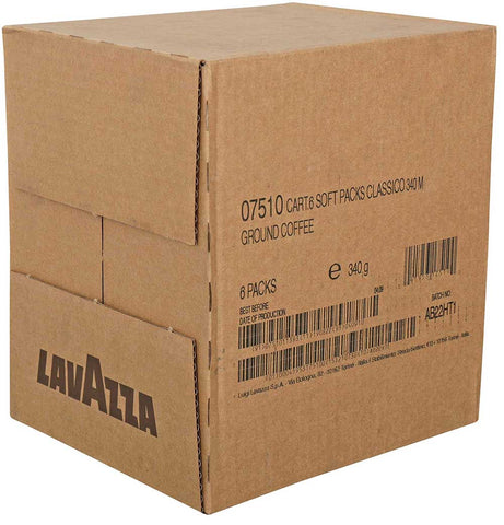 Lavazza 4 Flavors Classico Ground Coffee, 12 Ounce -- 6 per case