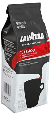 Lavazza 4 Flavors Classico Ground Coffee, 12 Ounce -- 6 per case