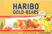 Haribo Gold Bears Gummies - Theater Box, 3.4 Ounce -- 12 per case