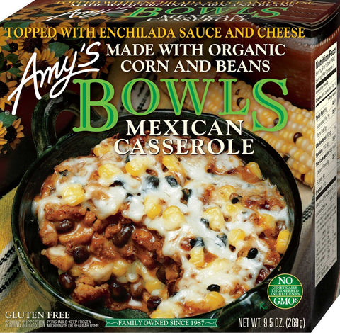 Amys Organic Brown Rice Black Eyed Peas and Veggie Bowl, 9 Ounce -- 12 per case