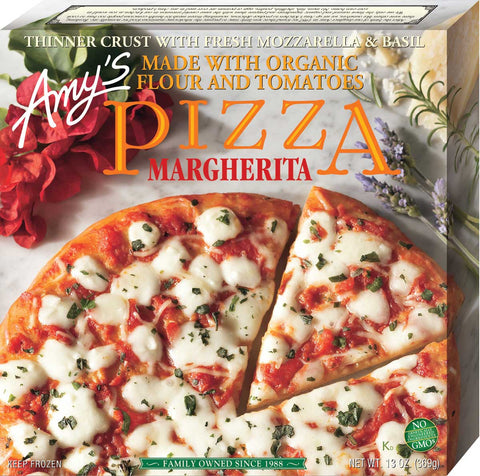 Amys Organic Margherita Pizza, 11 Ounce -- 8 per case