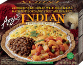 Amys Organic Vegetable Korma Indian Meal, 9.5 Ounce -- 12 per case