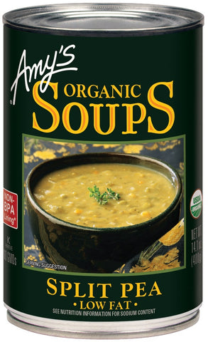 Amys Organic Split Pea Soup, 14.1 Ounce -- 12 per case