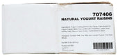 Woodstock Farms Yogurt Raisin, 15 Pound.