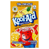 Kool Aid Aguas Frescas Pina Colada Pineapple Powdered Soft Drink Mix, 0.14 Ounce -- 192 per case.