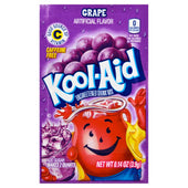 Kraft Kool Aid Grape Beverage, 0.14 Ounce -- 192 per case.