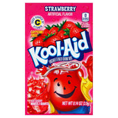 Kraft Kool Aid Strawberry Beverage, 0.14 Ounce -- 192 per case.