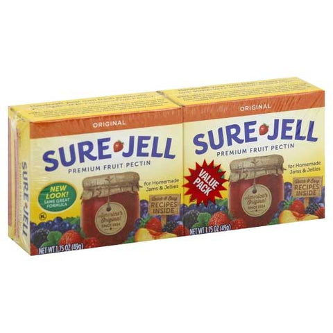 Sure Jell Fruit Preservative Pectin, 1.75 Ounce -- 24 per case.