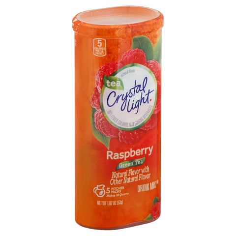 Crystal Light Raspberry Green Tea, 1.87 Ounce -- 12 per case.