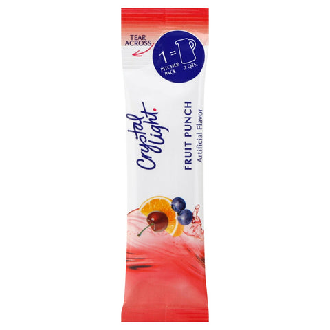Crystal Light Fruit Punch Drink Mix, 1.36 Ounce -- 12 per case.