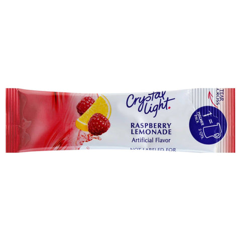 Crystal Light Raspberry Lemonade Drink Mix, 1.2 Ounce -- 12 per case.