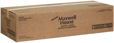 Maxwell House Instant Coffee - Shipper, 8 Ounce -- 36 per case.