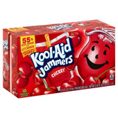 Kool Aid Jammers Cherry Soft Drink, 60 Fluid Ounce - 10 per pack -- 4 packs per case.