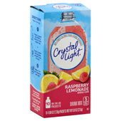 Crystal Light On The Go Raspberry Lemonade Powdered Soft Drink Mix, 0.08 Ounce - 10 per pack -- 12 packs per case.