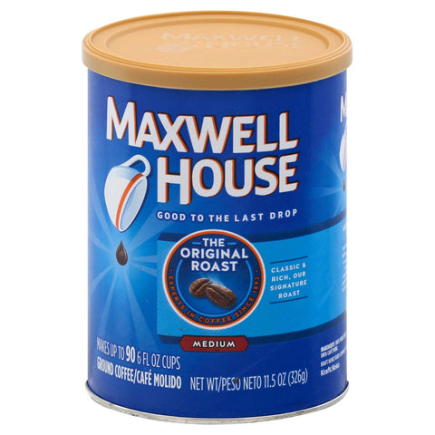 Maxwell House Original Roast Ground Coffee, 11.5 Ounce -- 6 per case.