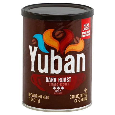 Yuban Dark Roast Coffee, 11 Ounce -- 6 per case.