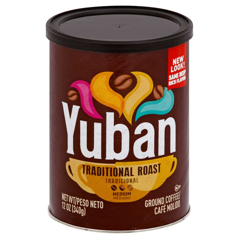 Yuban Traditional Medium Roast Ground Coffee, 12 Ounce -- 6 per case.