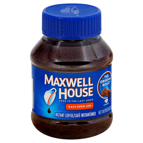 Maxwell House Instant Coffee - 4 oz. jar, 12 jars per case