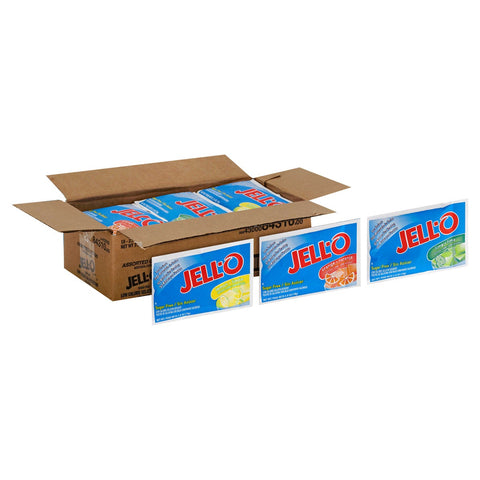 Gelatin Jell-O Sugar Free Citrus 18 Case 2.75 Ounce