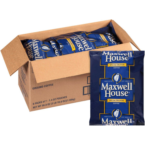 Maxwell House Special Delivery Office Service Coffee - 1.4 oz. filter pack, 42 filter packs per case