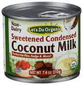 Lets Do Organic Sweetened Condensed Coconut Milk, 7.4 Fluid Ounce -- 6 per case.