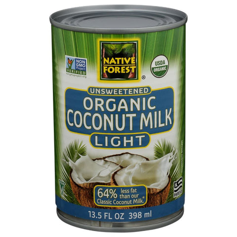 Edward and Sons Organic Lite Coconut Milk, 14 Ounce -- 12 per case.