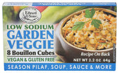 Edward And Sons Natural Low Sodium Veggie Bouillon Cube, 2.2 Ounce -- 12 per case.