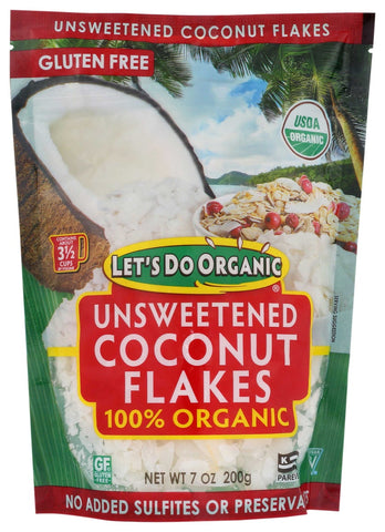 Edward and Sons Organic Coconut Flake, 7 ounce -- 12 per case