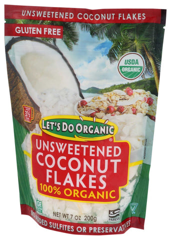 Edward and Sons Organic Coconut Flake, 7 ounce -- 12 per case