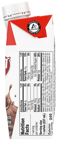 Nestle Boost Original Rich Chocolate Balanced Nutritional Drink, 8.01 Fluid Ounce -- 24 per case