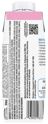 Boost Plus Creamy Strawberry Balanced Nutritional Drink, 8.01 Fluid Ounce -- 24 per case