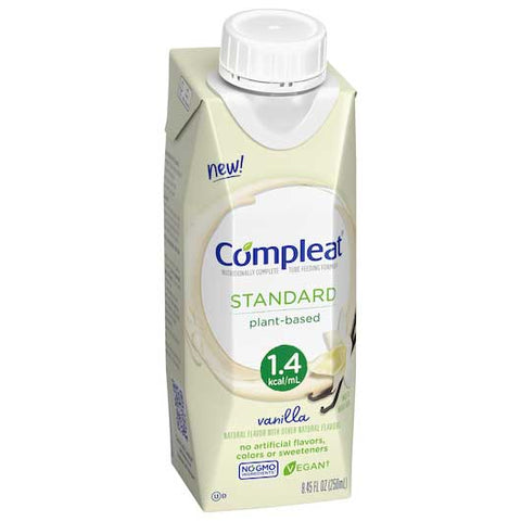 Compleat Standard Vanilla Tube Feeding Formula, 8.45 Fluid Ounce -- 24 per case
